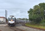 NJT Train # 4724, being led by ALP-45DP # 4533, is about to leave Bay Head yard to pick up passengers at the station for their trip points north